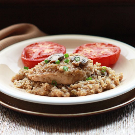 Slow-Cooker Chicken and Rice