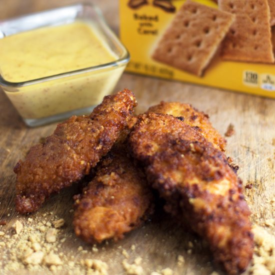 Honey Graham Cracker Chicken Finger