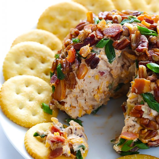 BBQ Bacon Cheese Ball