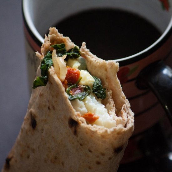 Spinach Feta Wrap