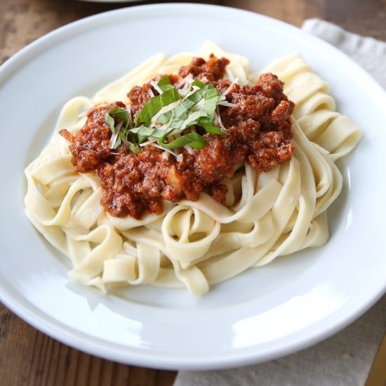 Pasta Bolognese