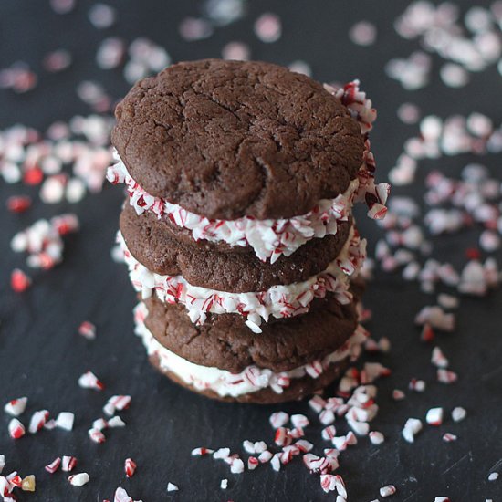 Chocolate Cookies with Buttercream