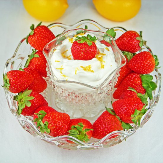 Lemon Fruit Dip