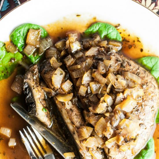 Portobello Mushroom Steaks