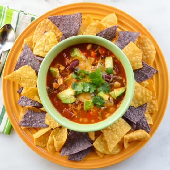 Hamburger Taco Soup