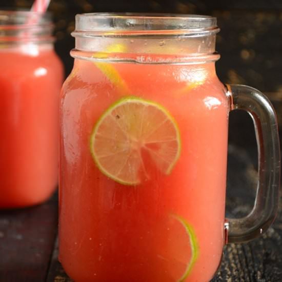 Watermelon Lemonade Mocktail