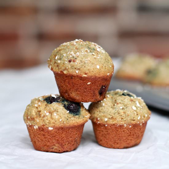 Blueberry Banana Muffins