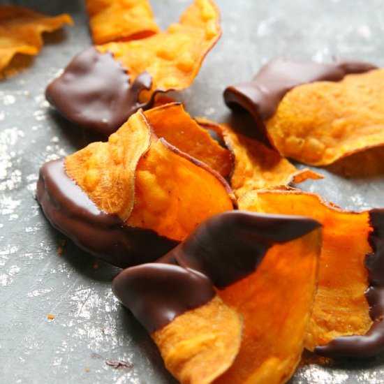 Chocolate & Sweet Potato Chips