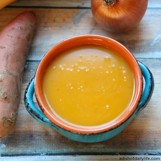 Butternut Squash Sweet Potato Soup