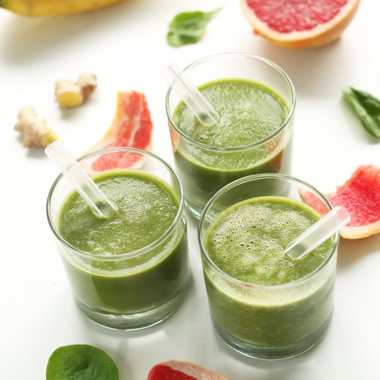 Grapefruit Green Smoothie