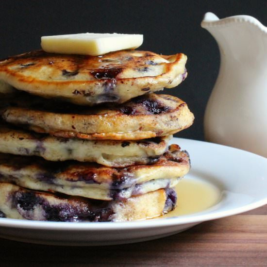 Blueberry Buttermilk Pancakes