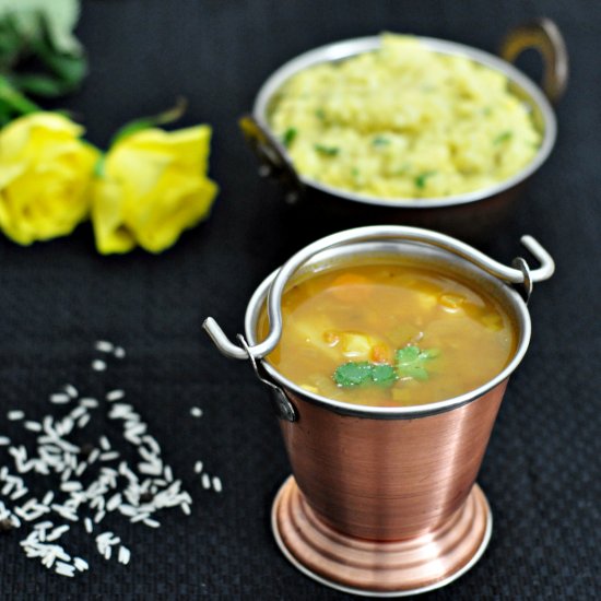 Sambar – Lentil based Curry