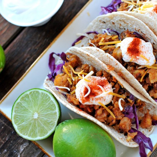 Honey Sesame Fish Tacos