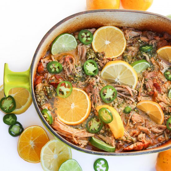 Yucatán Citrus Pulled Pork