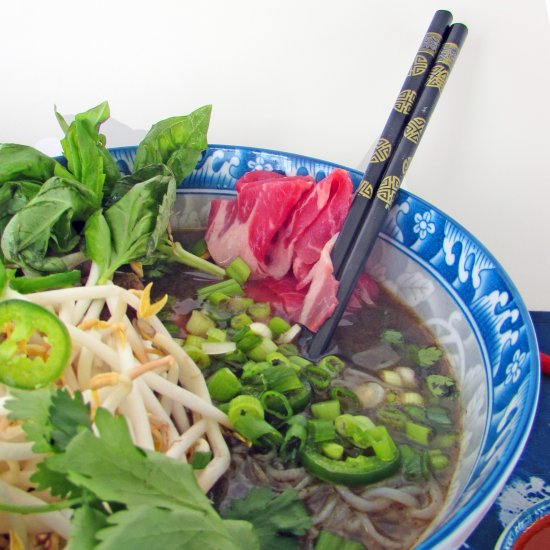 Spicy, Homemade GlutenFree Pho