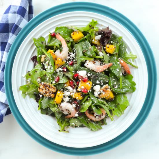 Quinoa Shrimp Mango Salad