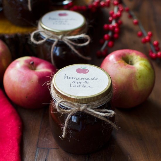 Homemade Apple Butter