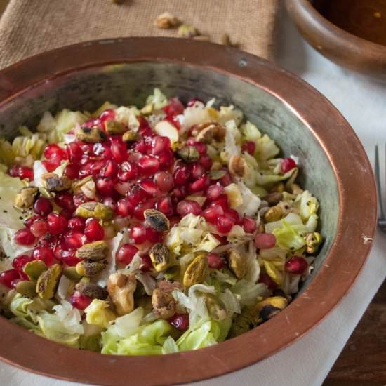 Pomegranate Salad Tahini Dressing