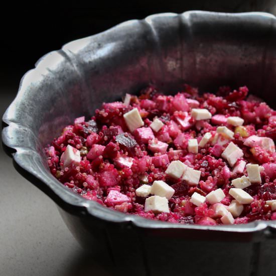 Quinoa, Beets & Pear Salad