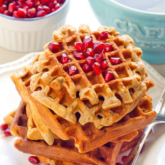 Gluten Free Applesauce Waffles