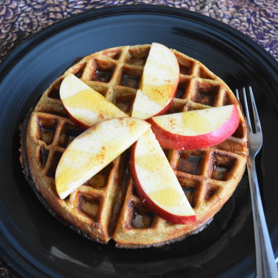 Apple Cinnamon Waffles