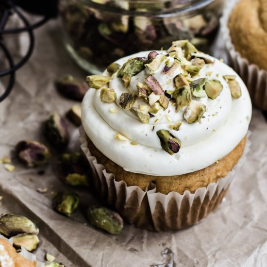 Fruity Coconut Semolina cupcake