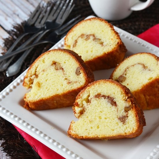 Yogurt Streusel Coffee Cake