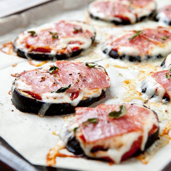 Easy Eggplant Pizzas