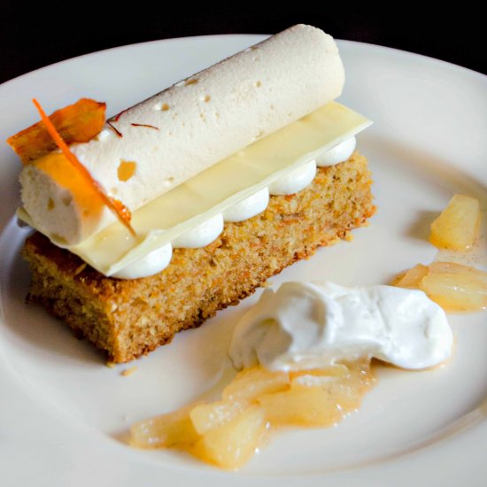 Deconstructed Carrot Cake