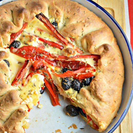 Red Pepper Galette