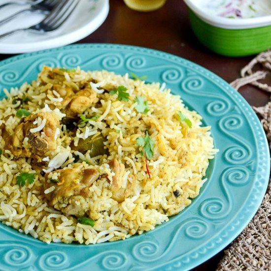 Mughlai Chicken Biryani