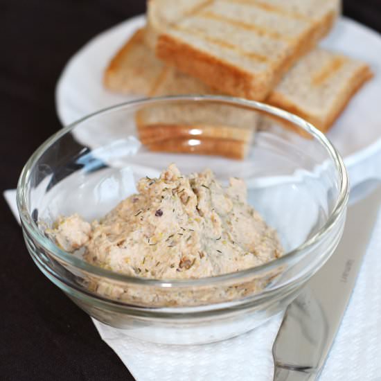 Salmon Spread with Pistachios