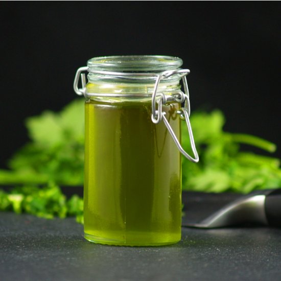 Chive and Parsley-Oil