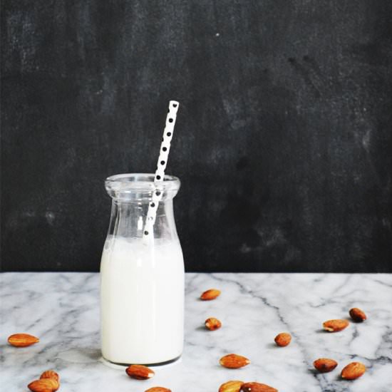 Homemade Almond Milk