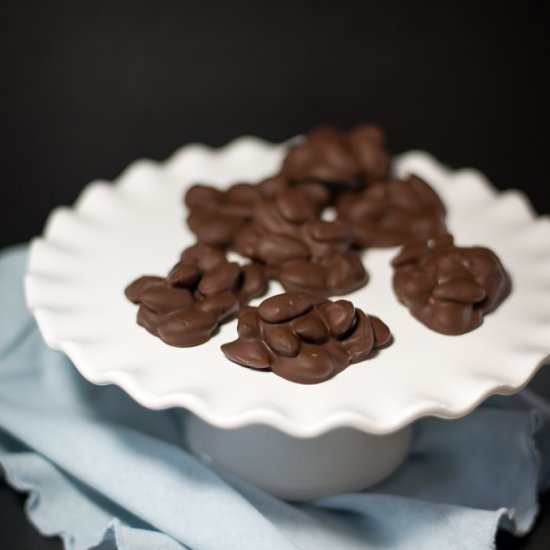 Chocolate Almond Clusters