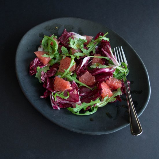 Grapefruit sumac salad