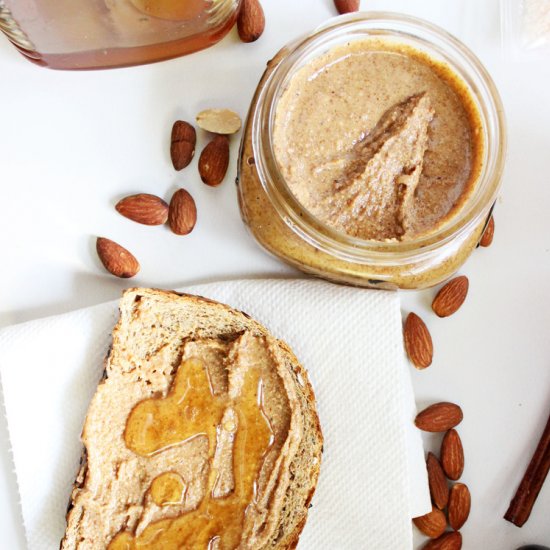 Cinnamon Vanilla Almond Butter