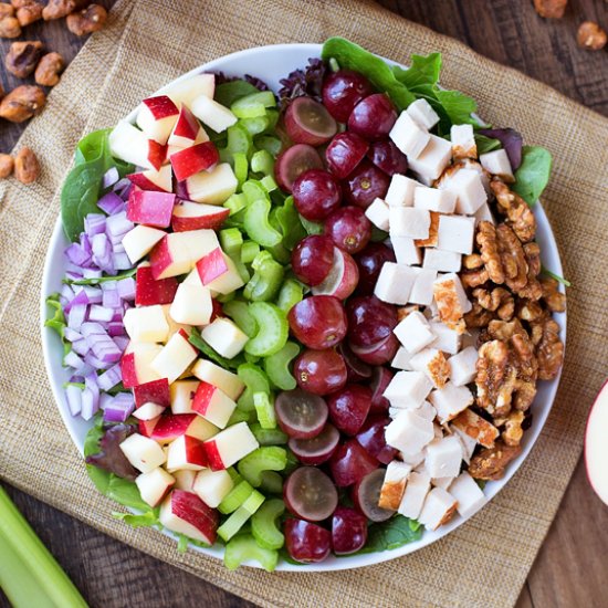 Chicken Apple Walnut Salad