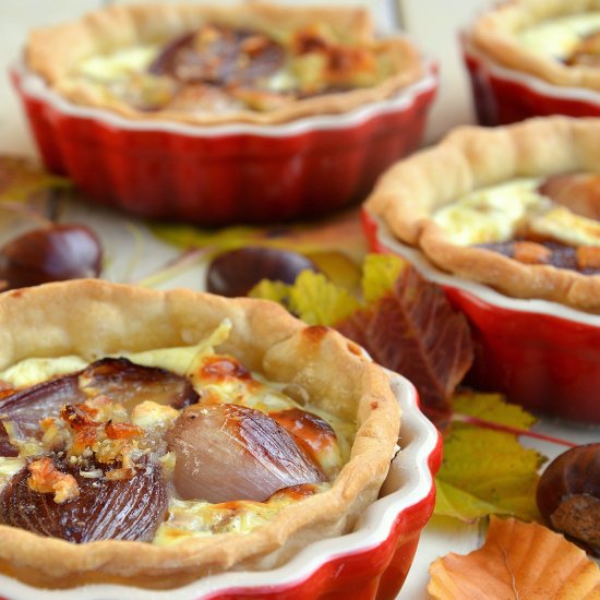 Onion tartelettes