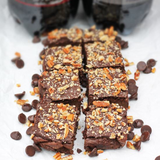 DR PEPPER BROWNIES