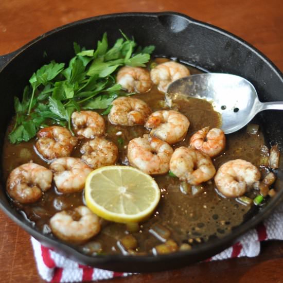 Low Carb New Orleans BBQ Shrimp