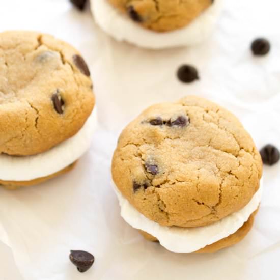 S’mores Sandwich Cookies