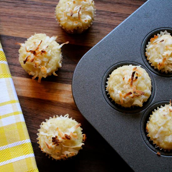 Banana Coconut Muffins