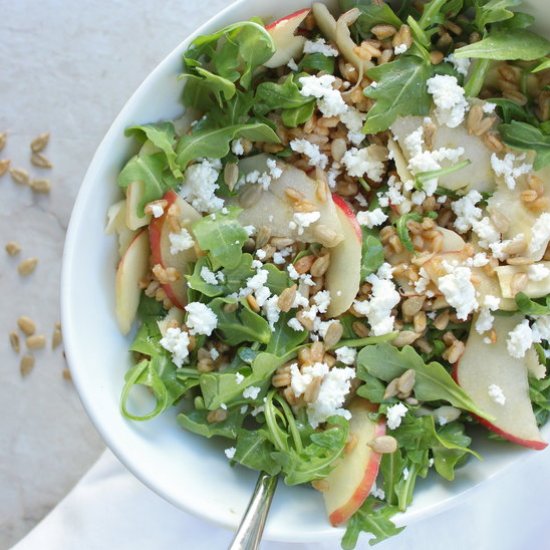 Apple Cider Farro Salad