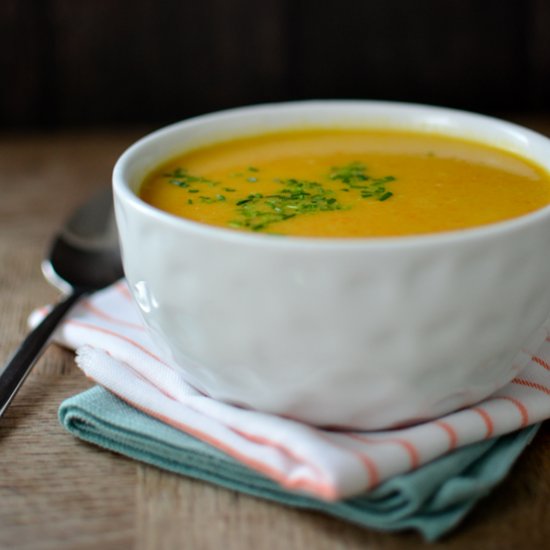 Curried Coconut Carrot Soup