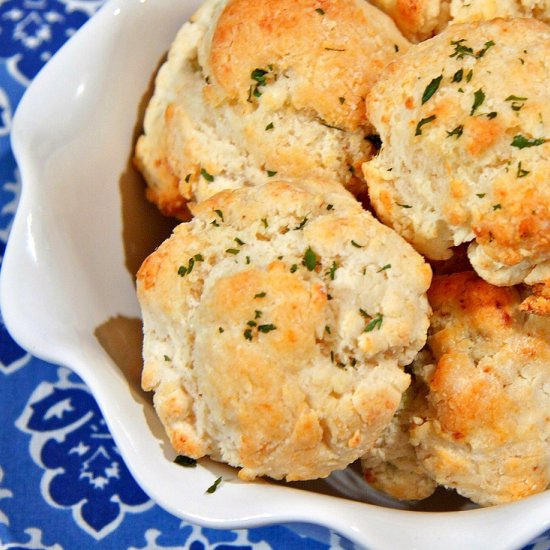 Garlic Parm Biscuits