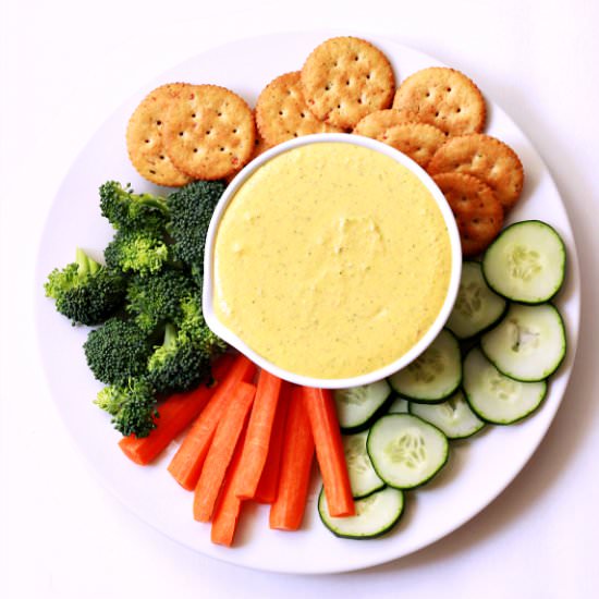 Creamy Feta Veggie Dip