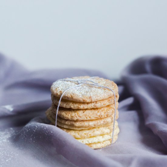 Coconut Meringues with Sea Salt