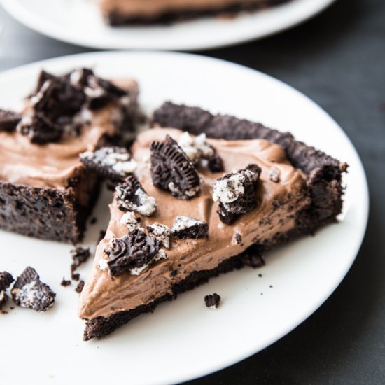 Vegan Dirt Cake Pie