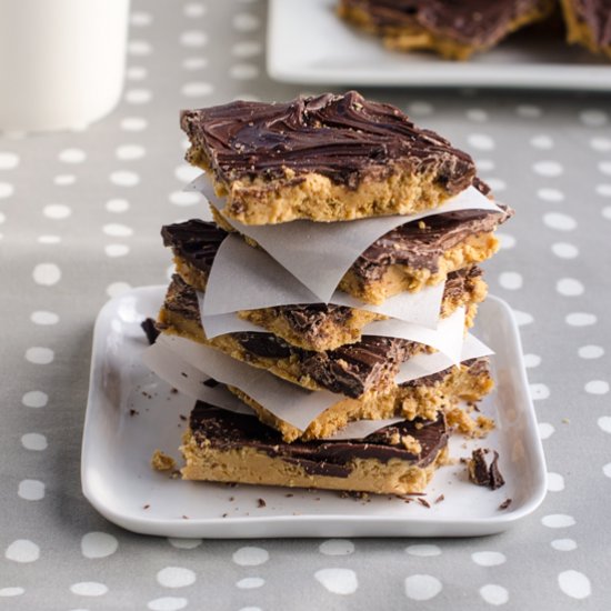 Peanut Butter & Chocolate Pile Ups